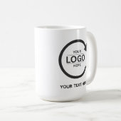 Mug Custom Business Brand Logo (Devant droit)