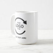 Mug Custom Business Brand Logo (Devant gauche)