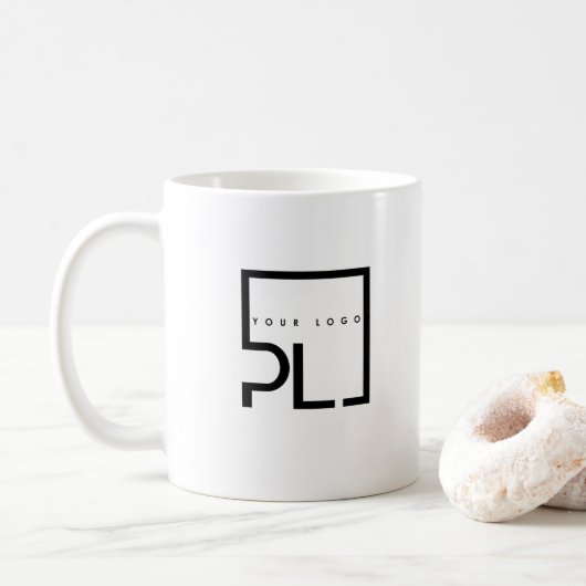 Mug Custom Business Logo Branded  (Avec donut)