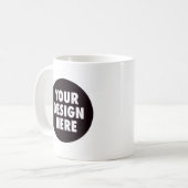 Mug Custom Business Logo Design Two-Sided Branded (Devant gauche)