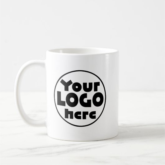 Mug Custom Business Logo Professional Company Gift (Gauche)