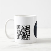 Mug Custom Business Logo with QR code  (Gauche)