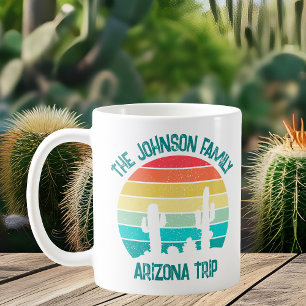 Mug Custom Cactus Sunset Arizona Desert Triage