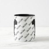 Mug CUSTOM Cane Corso Dog Silhouette (Centre)