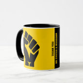 Mug Custom Celebrating Black History Month Centennial (Devant gauche)