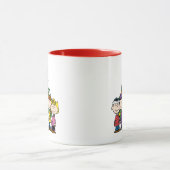 Mug Custom Charlie Brown et amis Anniversaire hivernal (Centre)