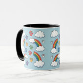Mug Custom Chien Maman, Chien Papa, Personnaliser Cade (Devant gauche)