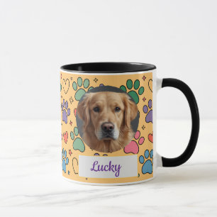 Mug Custom Chien Maman, Chien Papa, Personnaliser Cade