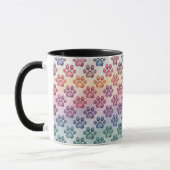 Mug Custom Chien Maman, Chien Papa, Personnaliser Cade (Gauche)