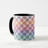 Mug Custom Chien Maman, Chien Papa, Personnaliser Cade (Devant gauche)