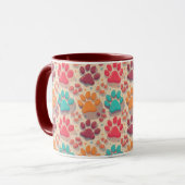 Mug Custom Chien Maman, Chien Papa, Personnaliser Cade (Devant gauche)