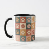 Mug Custom Chien Maman, Chien Papa, Personnaliser Cade (Gauche)