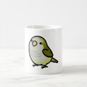 Mug CUSTOM Chubby Dark Green Quaker (Centre)