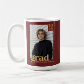 Mug Custom Class of 2026 Photo Graduation (Gauche)