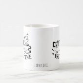 Mug Custom Coffee Lover Heart Arrow Valentine (Centre)