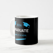 Mug Custom College School Graduation 2026 (Devant gauche)