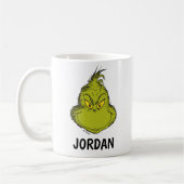 Mug Custom Comment le Grinch a volé Noël Classique Gri (Gauche)
