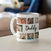 Mug Custom Daddy 18 Photo Collage