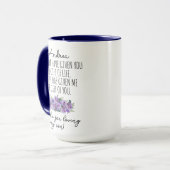 Mug Custom Daughter In Law, Merci d'aimer mon fils! (Devant gauche)
