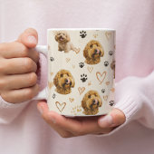 Mug Custom Dog Photo Pattern 