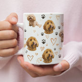 Mug Custom Dog Photo Pattern