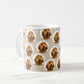 Mug Custom Dog Photo | Personalized Pet Face (Devant gauche)
