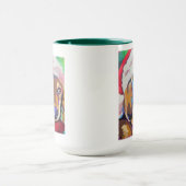 Mug Custom Dog Portrait Painting- Forever Loved Pet (Centre)