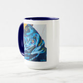 Mug Custom Dog Portrait Painting - Forever Loved Pet (Devant gauche)