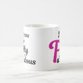 Mug Custom Elegant 50 et fabuleuse fête d'anniversaire (Centre)