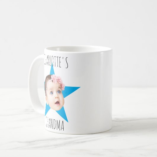 Mug Custom Face Unique Office Gift For Friends Christm (Devant gauche)