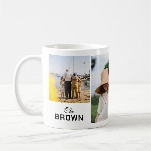 Mug Custom Family Gallery of Three image (Gauche)