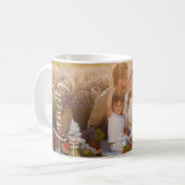 Mug Custom Family Photo – Personalized Last Name  (Devant gauche)