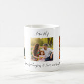 Mug Custom Family Portrait Personalized Message (Centre)