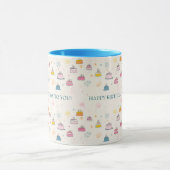 Mug Custom Floating Cakes & Fireworks – Birthday (Centre)