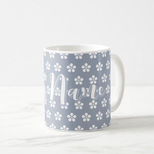 Mug Custom Floral (Devant droit)