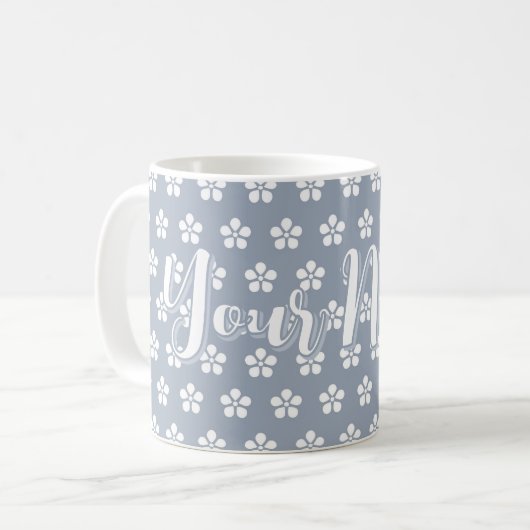 Mug Custom Floral (Devant gauche)