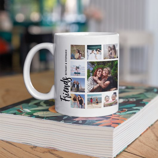 Mug Custom Friends Photo Collage