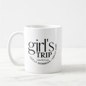 Mug Custom Girls Trip Great Memories Travel Group (Gauche)
