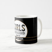 Mug Custom Girls Week-end Girls Trip Vacances (Devant droit)