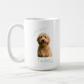 Mug Custom Golden Doodle Photo I Woof You Personalized (Gauche)