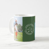 Mug Custom Golf Club Logo Personalized Monogram photo (Devant gauche)