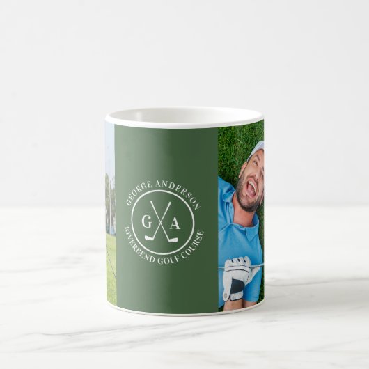 Mug Custom Golf Club Logo Personalized Monogram photo (Centre)