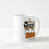 Mug Custom Halloween Maman Hangin' avec mes bottes (Devant droit)