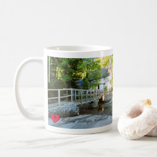 Mug Custom Heart Helford Village Bridge Cornwall Photo