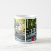 Mug Custom Heart Helford Village Bridge Cornwall Photo (Centre)