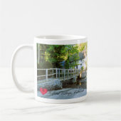 Mug Custom Heart Helford Village Bridge Cornwall Photo (Gauche)