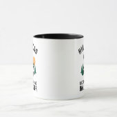 Mug Custom Hiking Dad Like A Normal Dad Only Cooler (Centre)