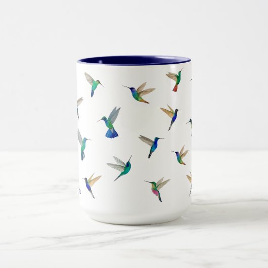 Mug Custom Hummingbirds (Centre)