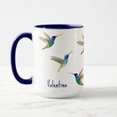 Mug Custom Hummingbirds (Gauche)