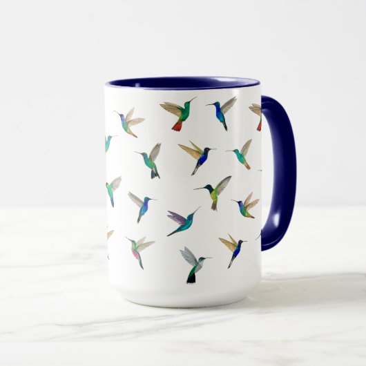Mug Custom Hummingbirds (Devant droit)
